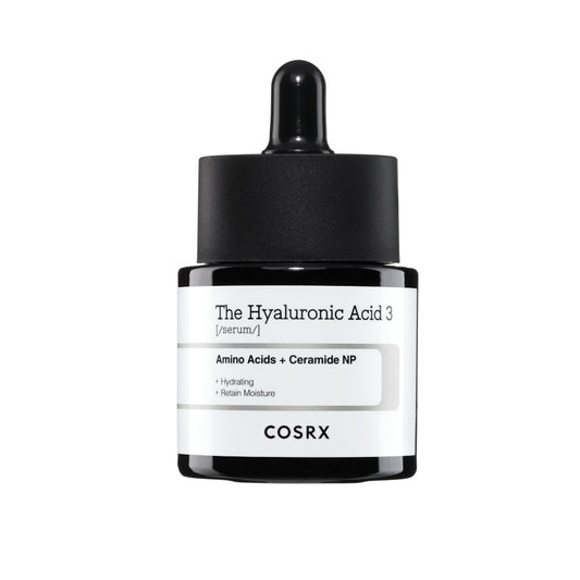 COSRX – The Hyaluronic Acid 3 Serum – intensyviai drėkinantis hialurono rūgšties serumas (20 ml)