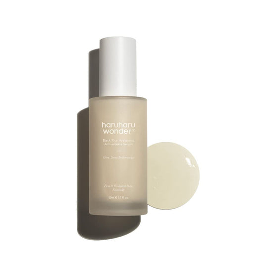 Haruharu Wonder Black Rice Hyaluronic Anti Wrinkle Serum Premium – serumas veidui