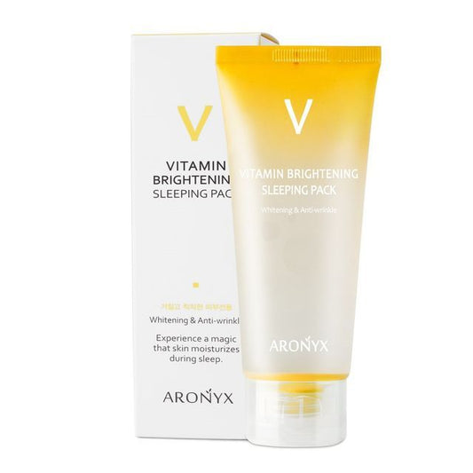 Mediflower Aronyx Vitamin Brightening Sleeping Pack – tepama kaukė veidui