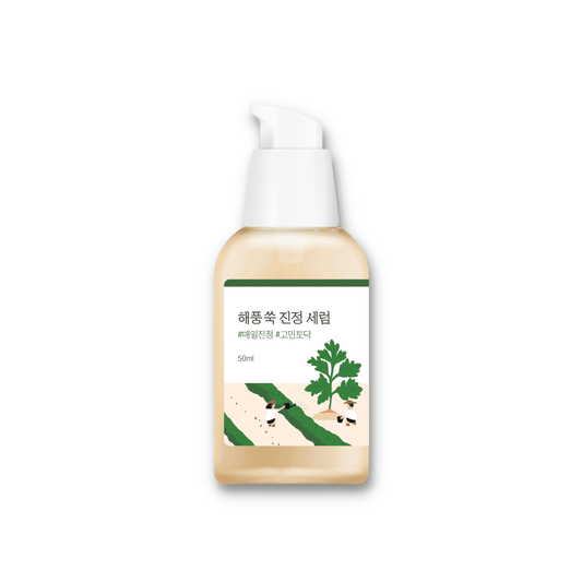 Round Lab – Mugwort Calming Serum – raminantis veido serumas su pelynu (50 ml)