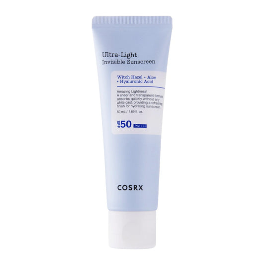 Cosrx Ultra Light Invisible Sunscreen Spf50 Pa 50ml – SPF kremas veidui – apsauga nuo saulės